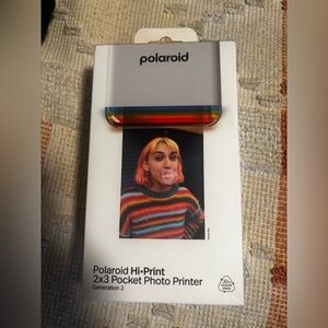 Polaroid Hi-Print 2x3 Photo Printer - White